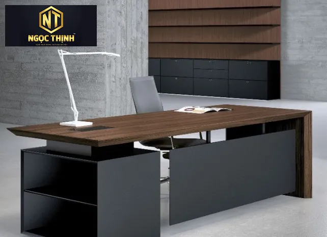 BÀN LÀM VIỆC VĂN PHÒNG SANG TRỌNG - BLVVP02